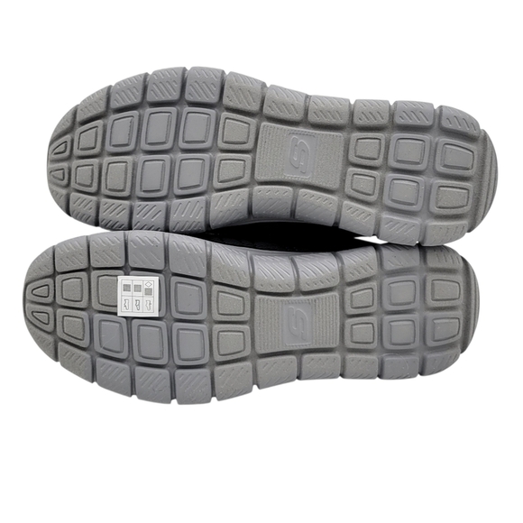 Skechers Track Moulton Jogger Men 9 Gray Lime Green S Logo Trainers Sneakers New main image 5